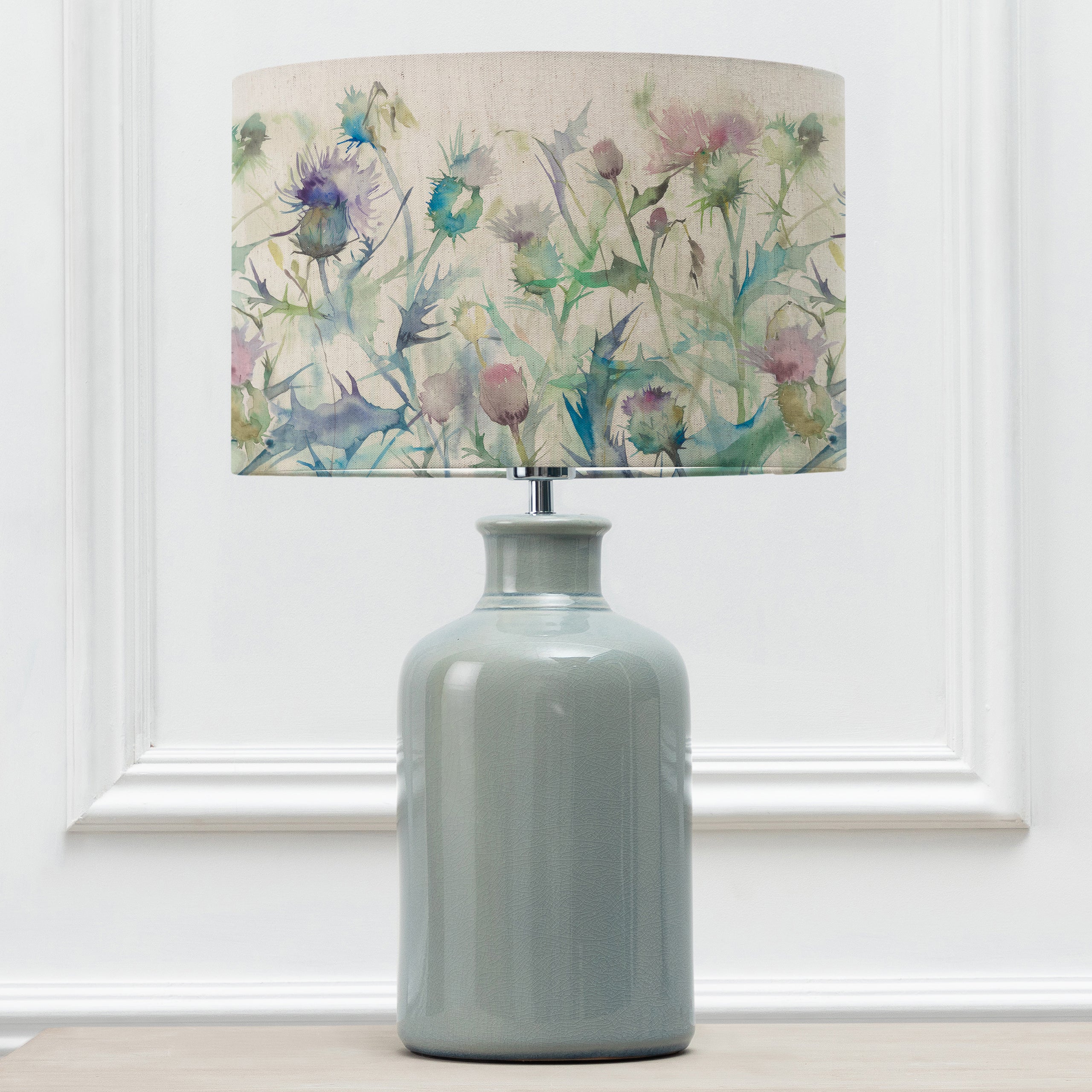 Cirsium Eva & Elspeth Complete Table Lamp