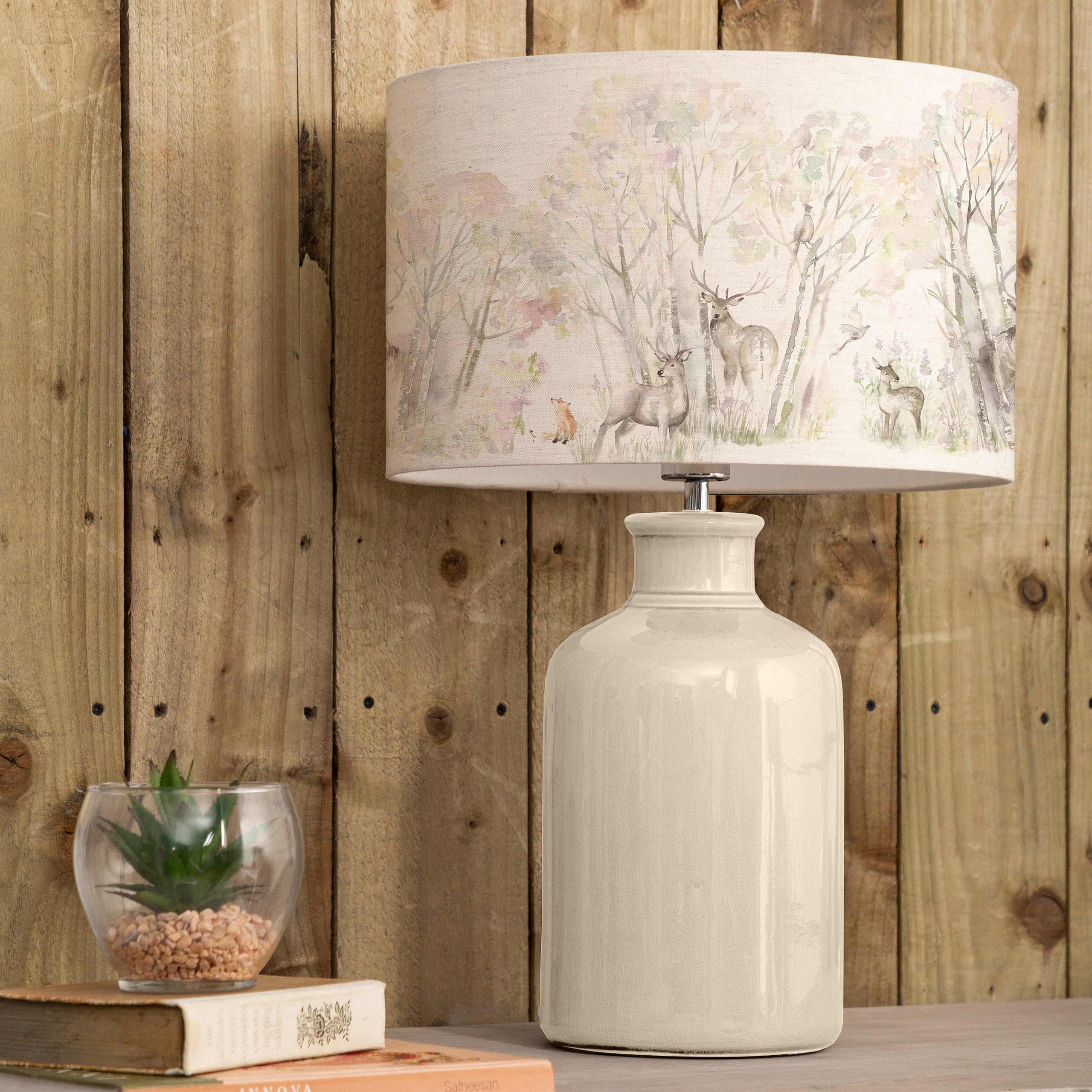 Enchanted Forest Eva & Elspeth Complete Table Lamp