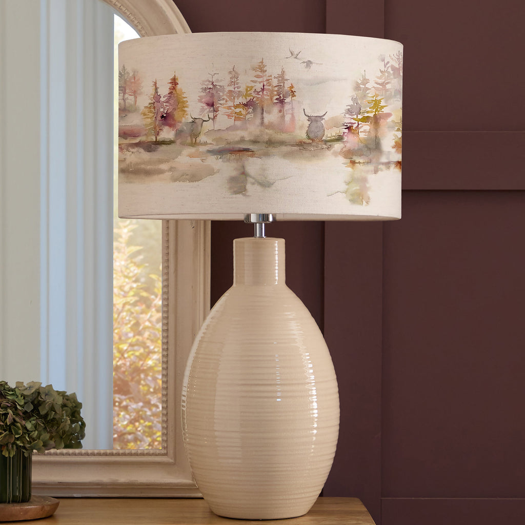 Caledonian Forest Eva & Epona Complete Table Lamp