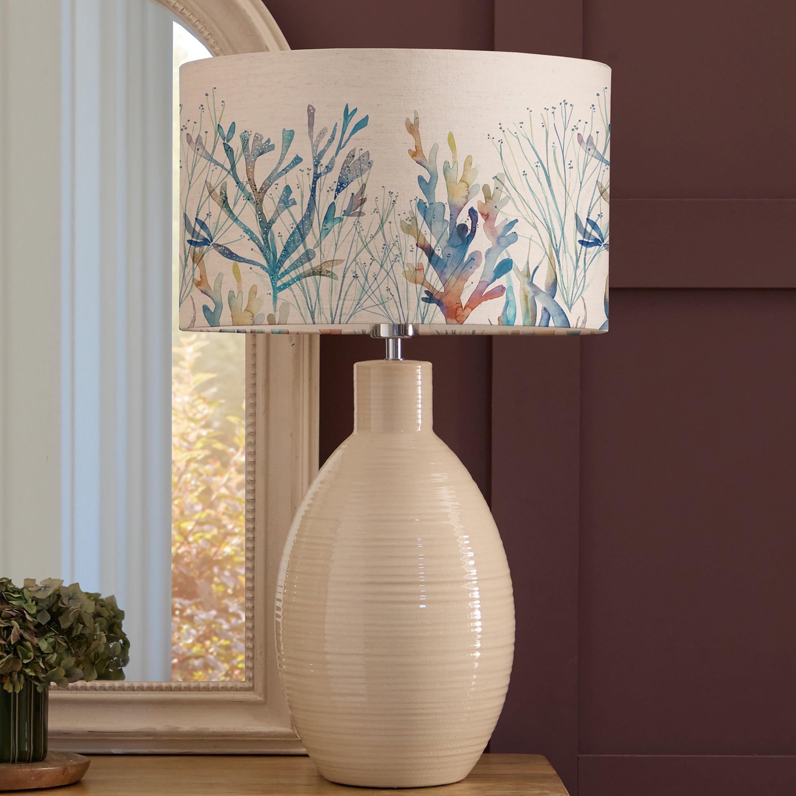 Coral Reef Eva & Epona Complete Table Lamp
