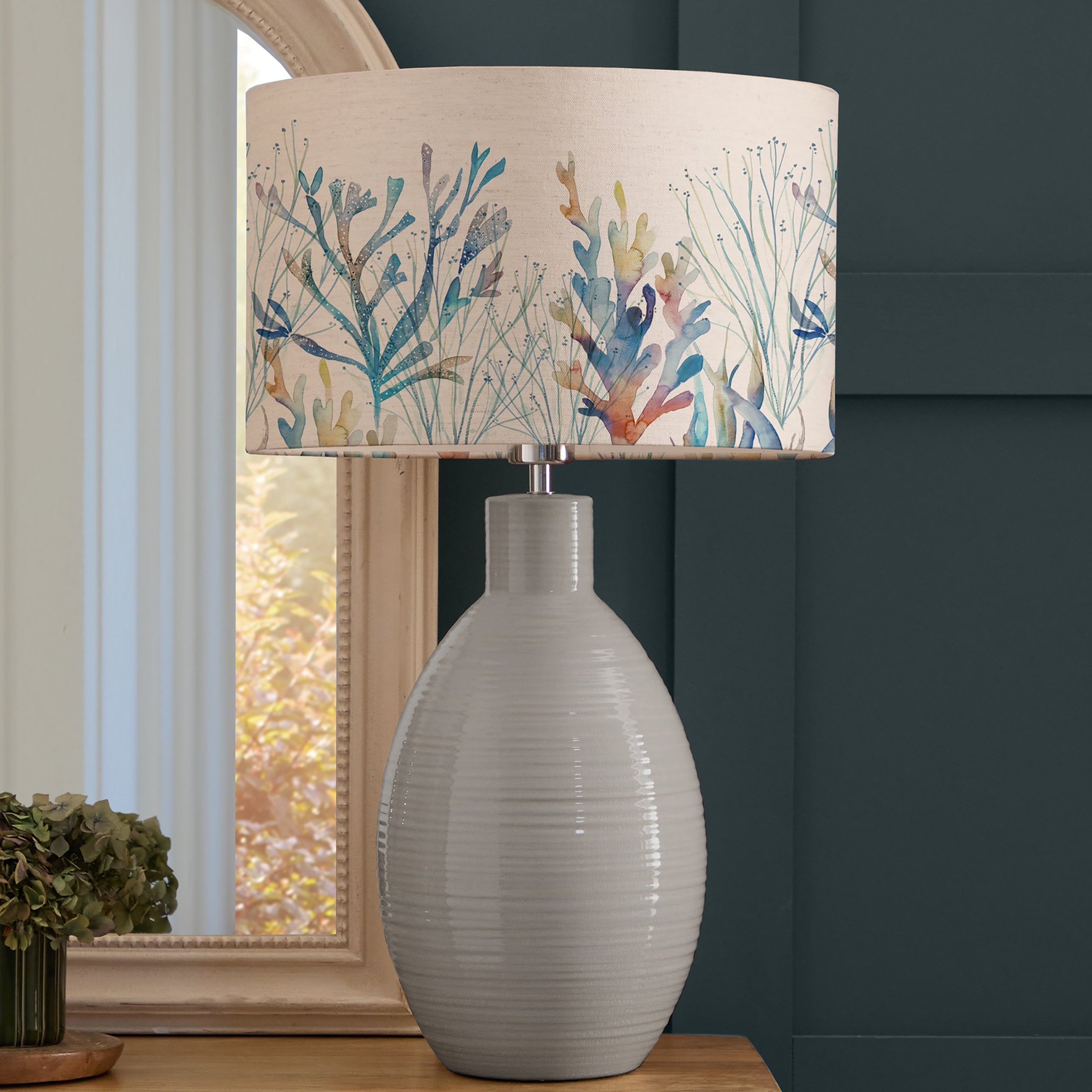 Coral Reef Eva & Epona Complete Table Lamp