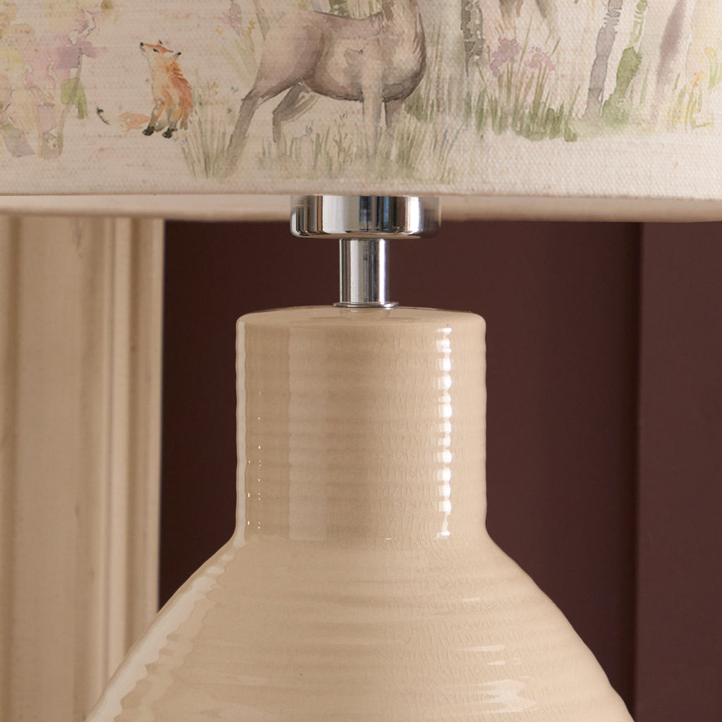 Enchanted Forest Eva & Epona Complete Table Lamp