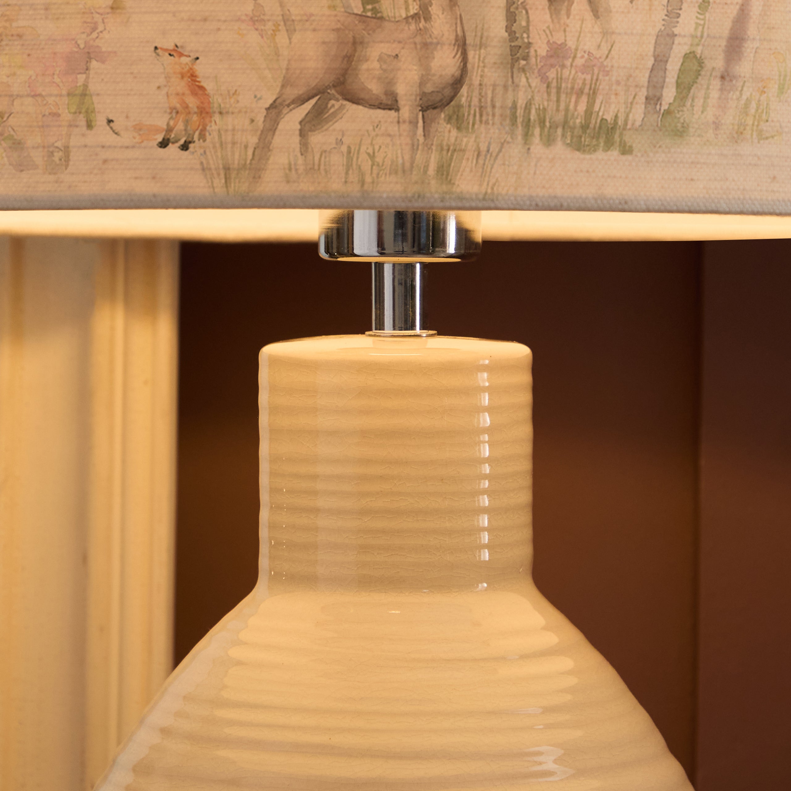 Enchanted Forest Eva & Epona Complete Table Lamp