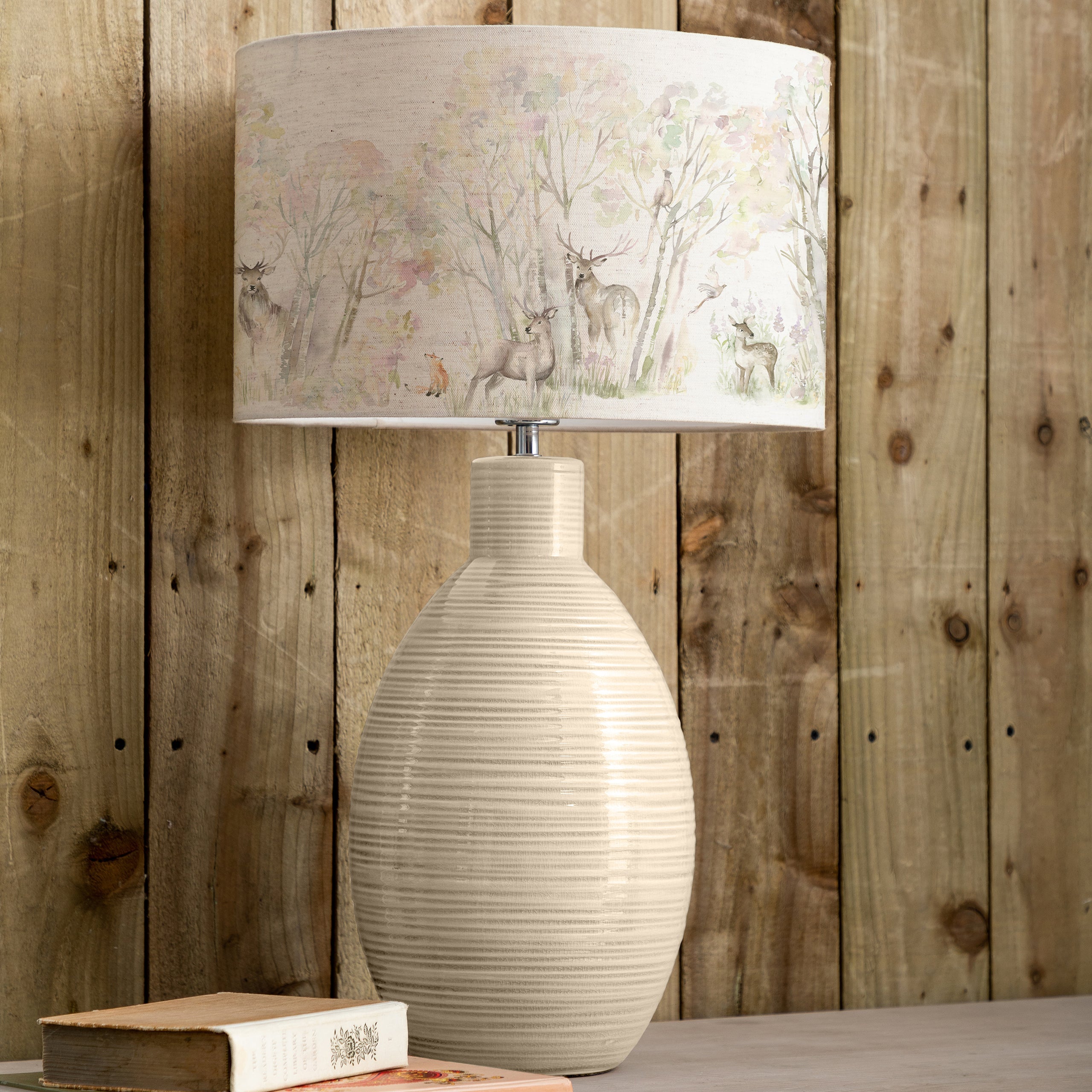 Enchanted Forest Eva & Epona Complete Table Lamp