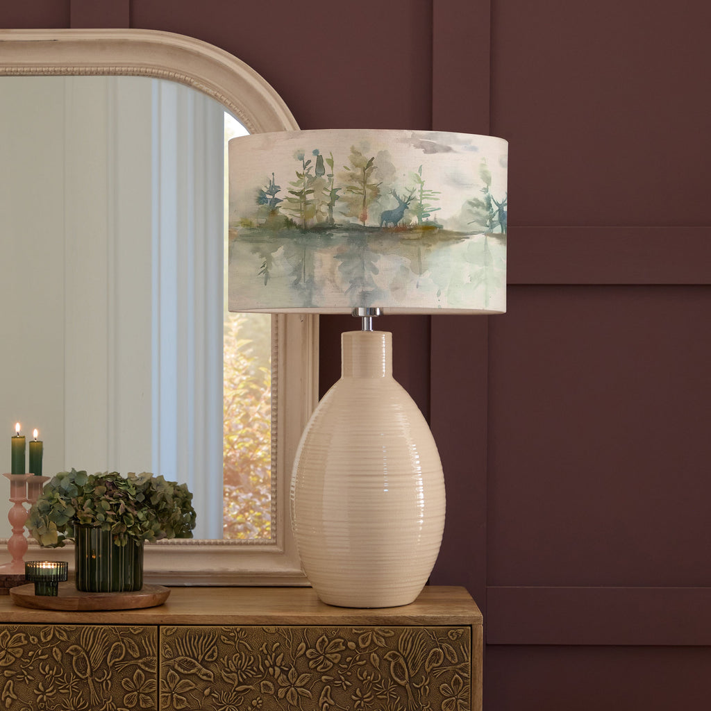 Wilderness Eva & Epona Complete Table Lamp