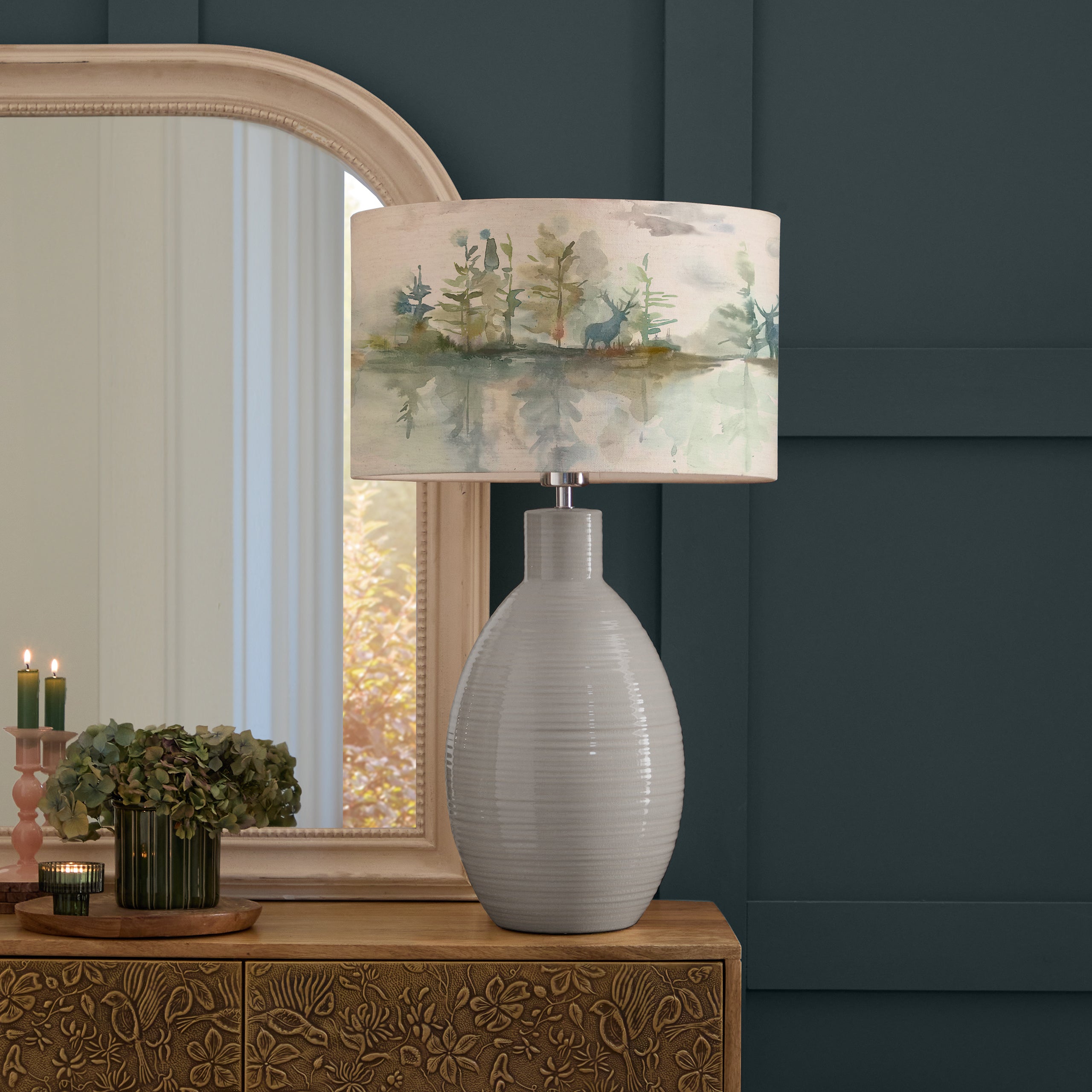 Wilderness Eva & Epona Complete Table Lamp