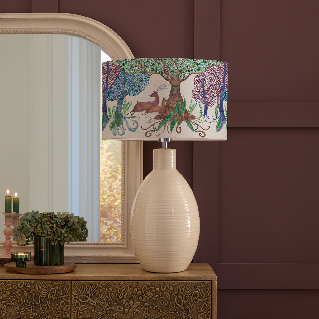 Willow Woods Eva & Epona Complete Table Lamp