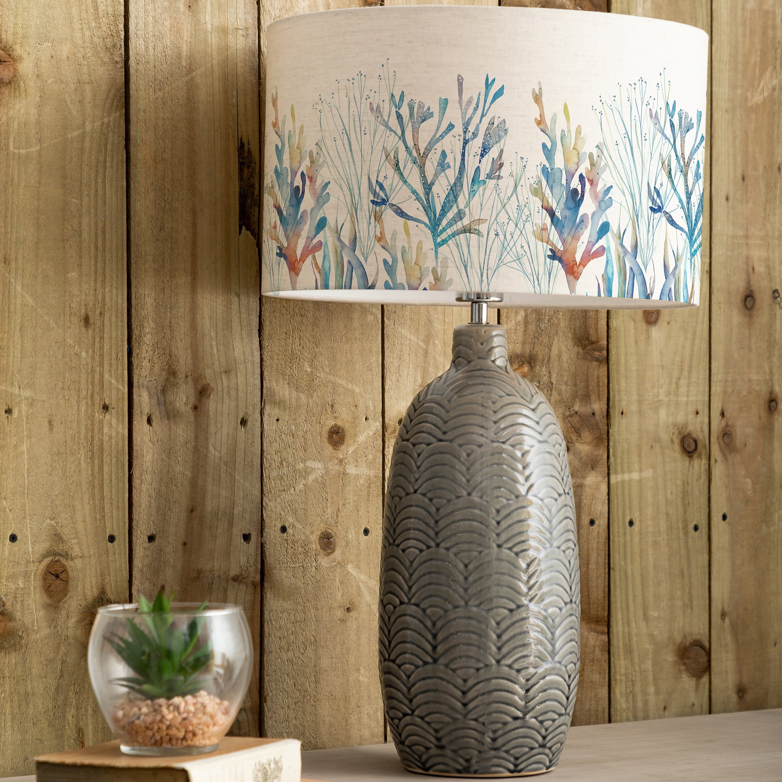 Coral Reef Eva & Jadis Complete Table Lamp