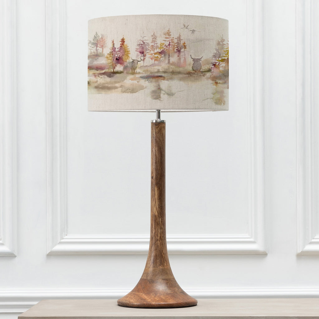 Caledonian Forest Eva & Kinross Complete Table Lamp