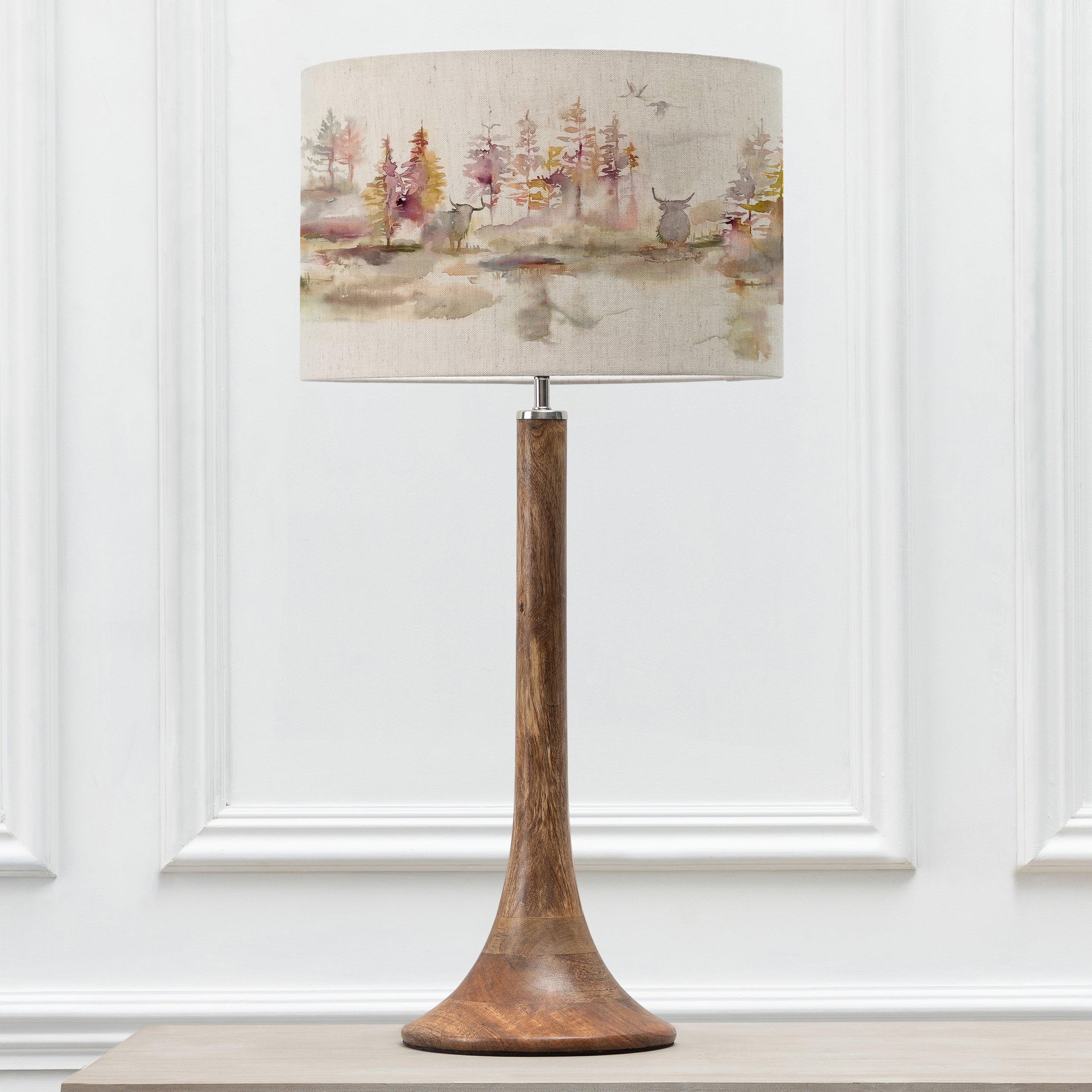 Caledonian Forest Eva & Kinross Complete Table Lamp