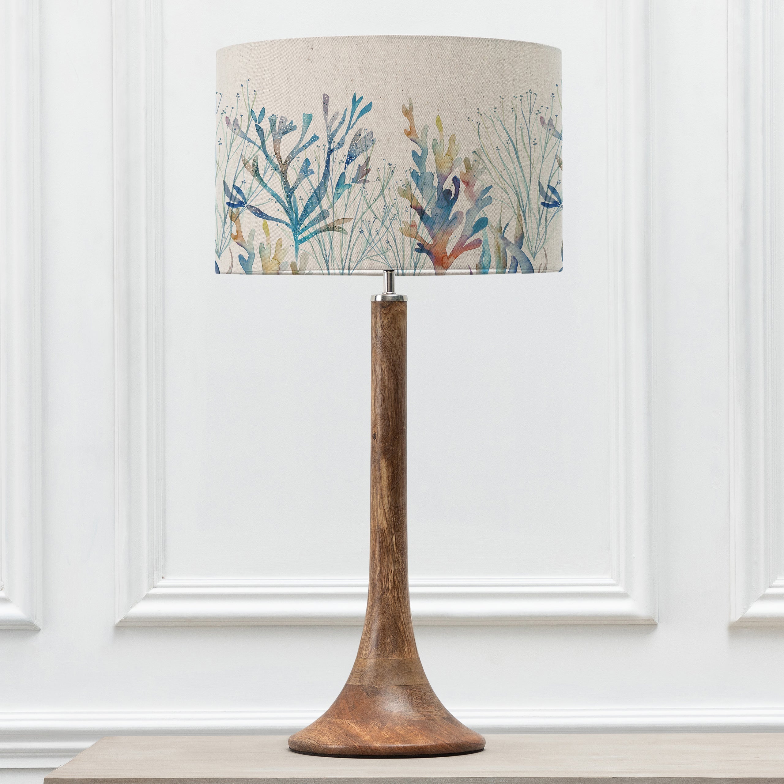 Coral Reef Eva & Kinross Complete Table Lamp
