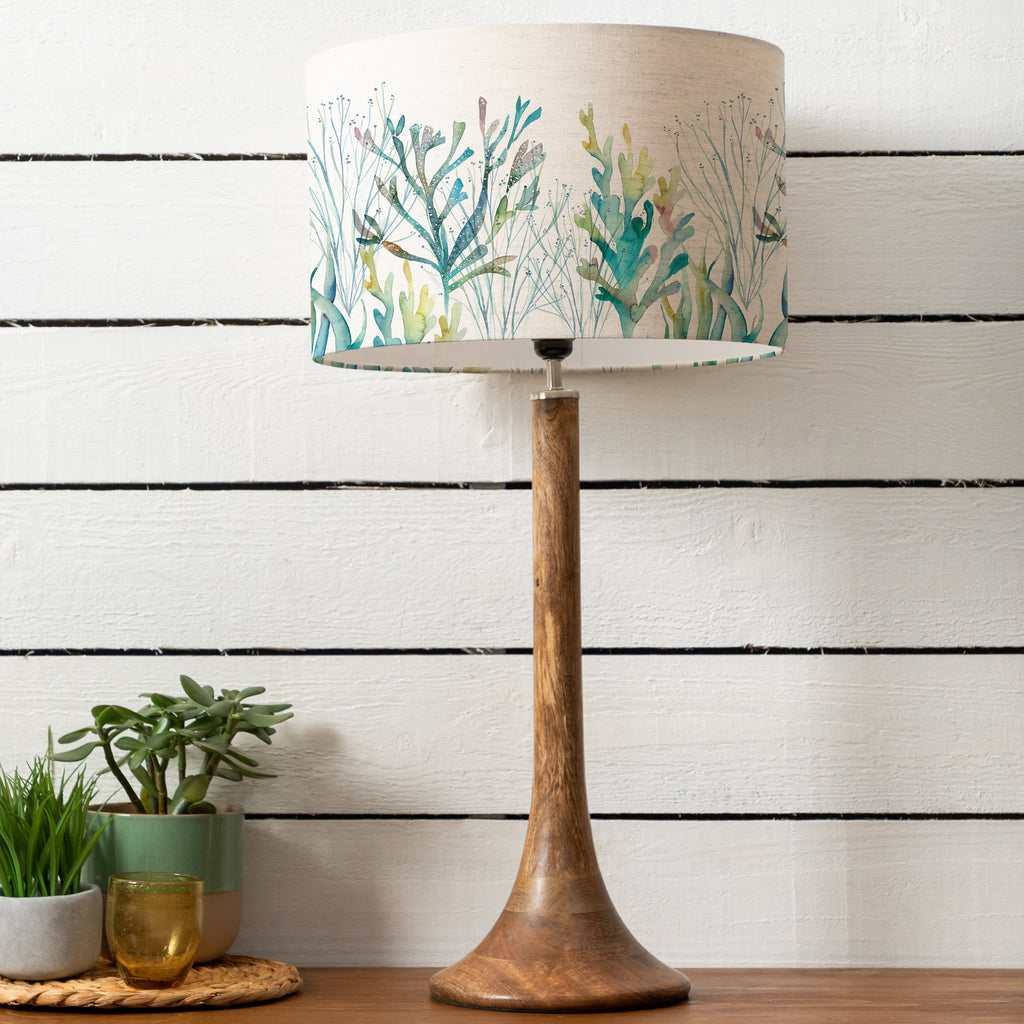 Coral Reef Eva & Kinross Complete Table Lamp