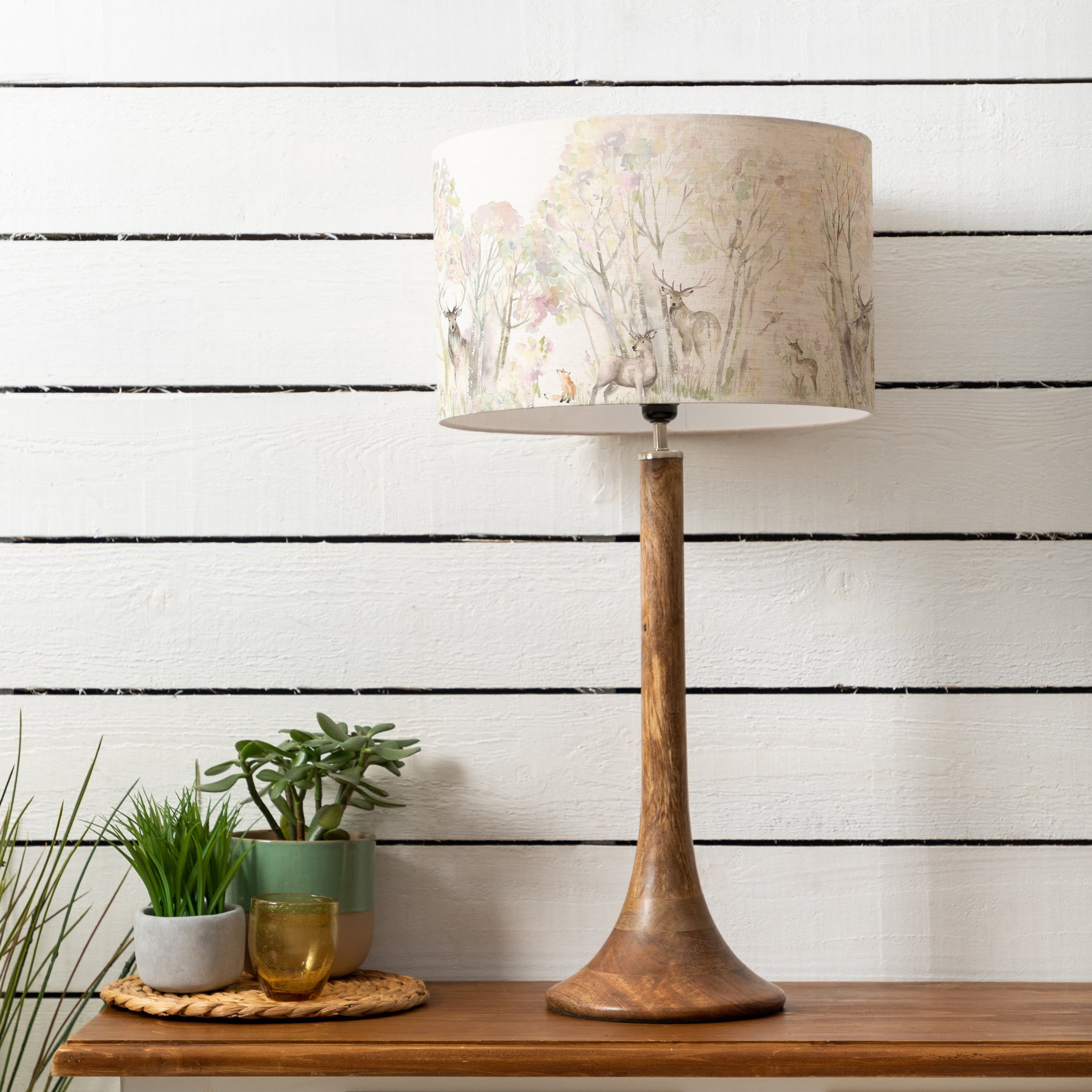 Enchanted Forest Eva & Kinross Complete Table Lamp