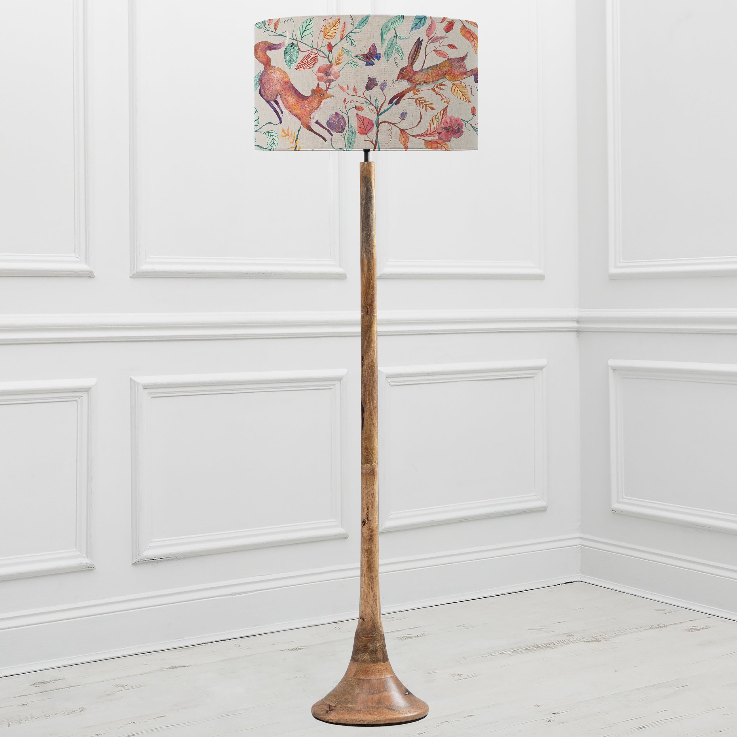 Leaping Into The Fauna Eva & Kinross Complete Floor Lamp