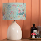 Bilbury Flock Eva & Leura Complete Table Lamp