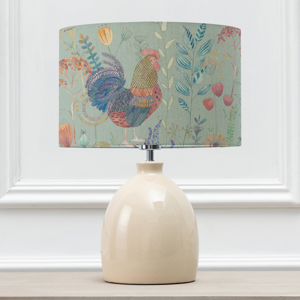 Bilbury Flock Eva & Leura Complete Table Lamp