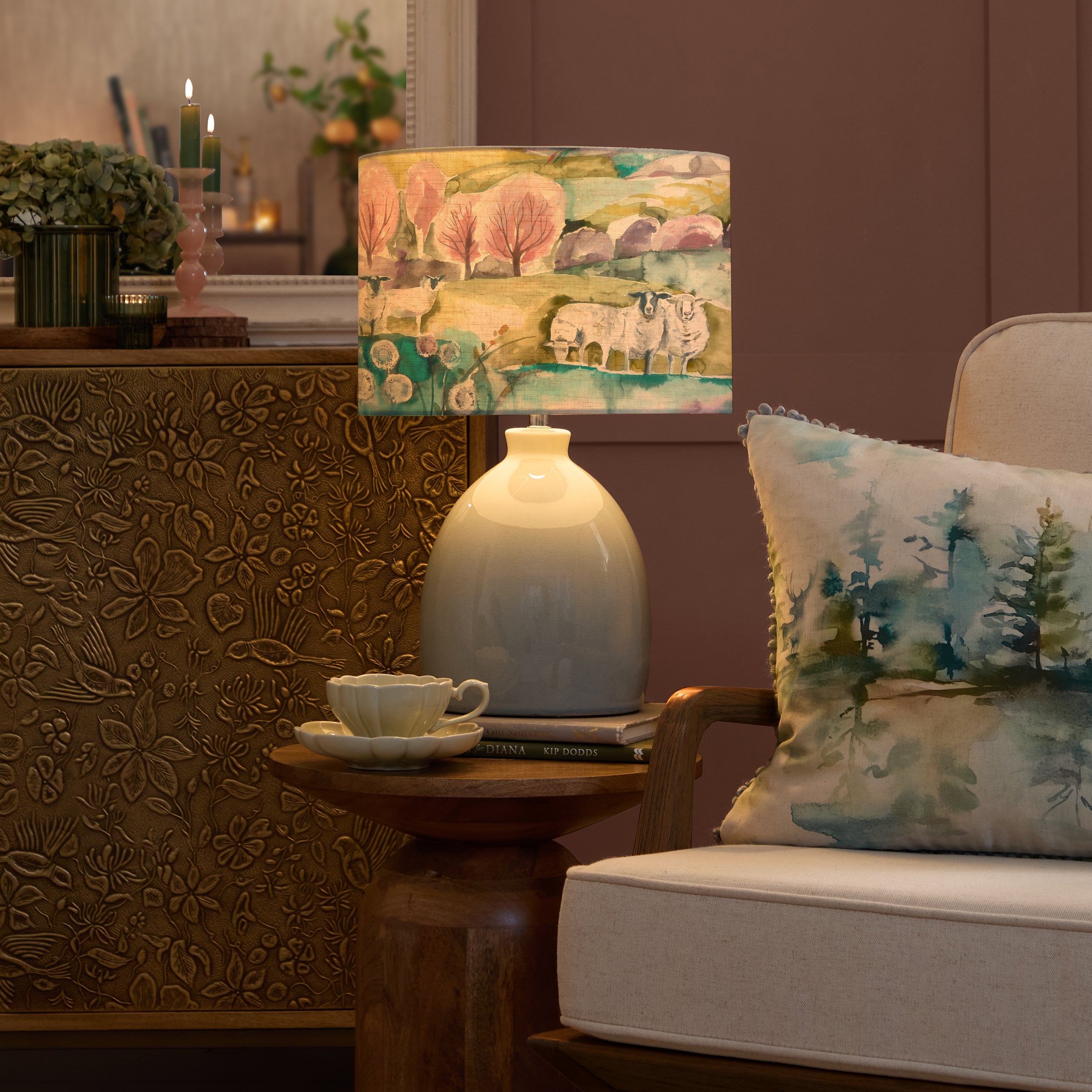 Buttermere Eva & Leura Complete Table Lamp