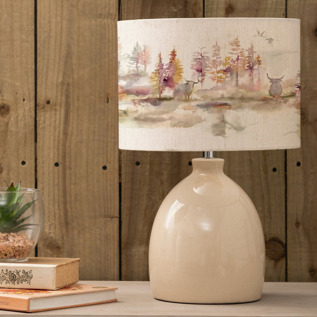Caledonian Forest Eva & Leura Complete Table Lamp