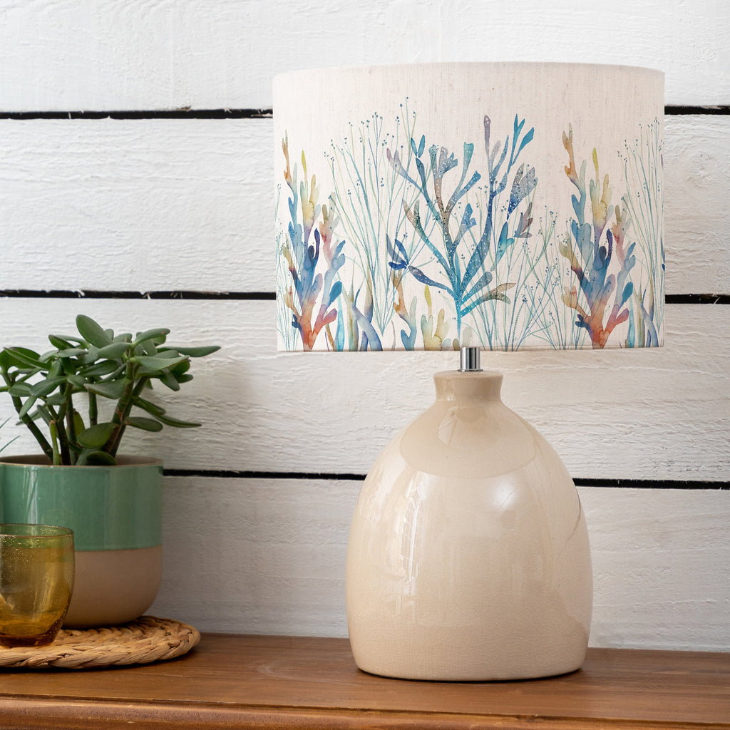 Coral Reef Eva & Leura Complete Table Lamp