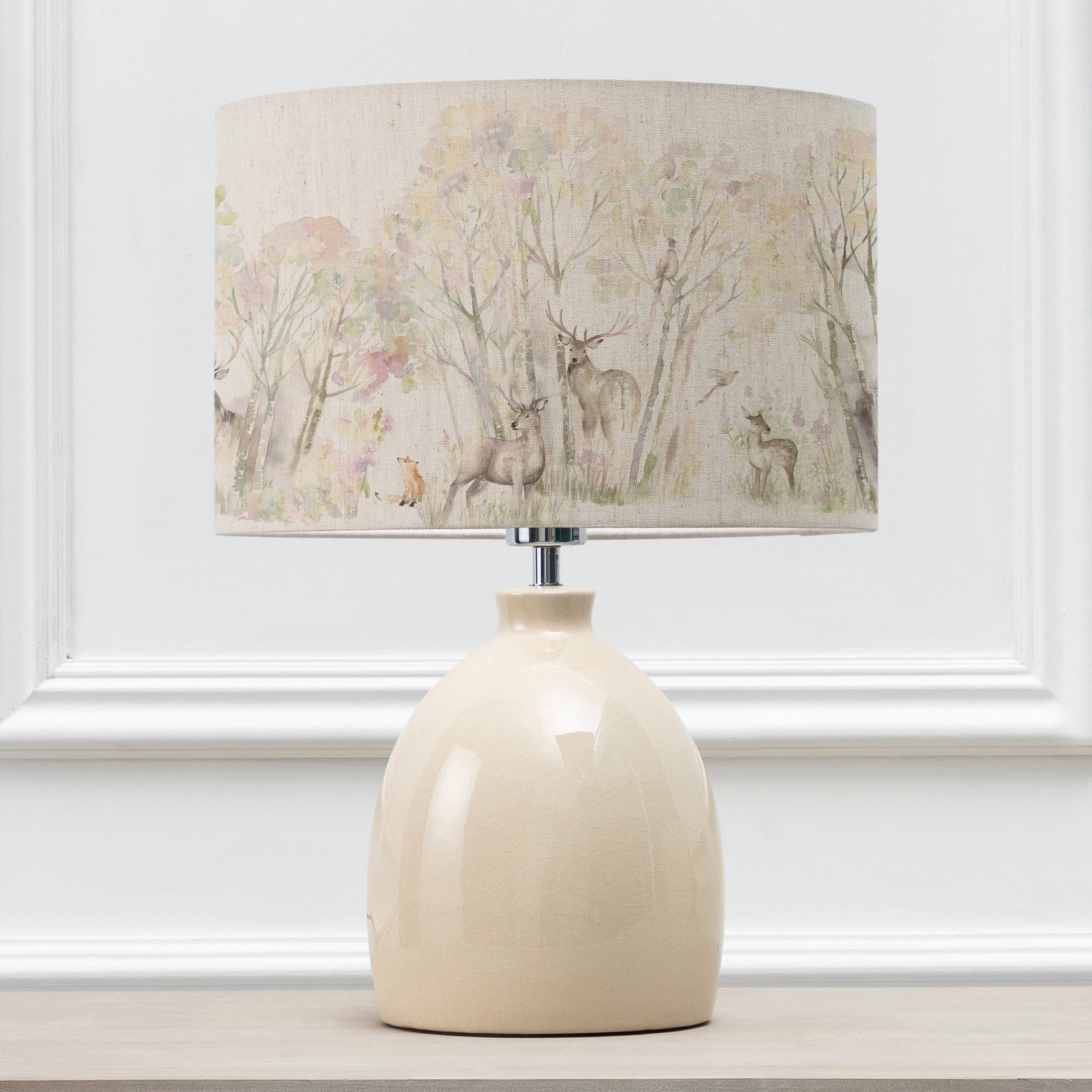 Enchanted Forest Eva & Leura Complete Table Lamp
