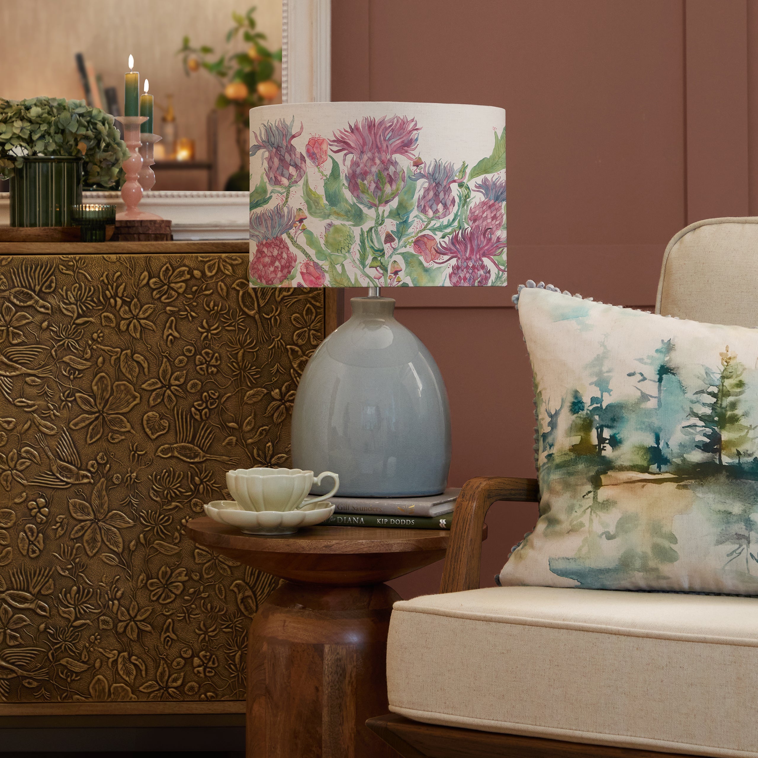 Fairytale Bristles Eva & Leura Complete Table Lamp