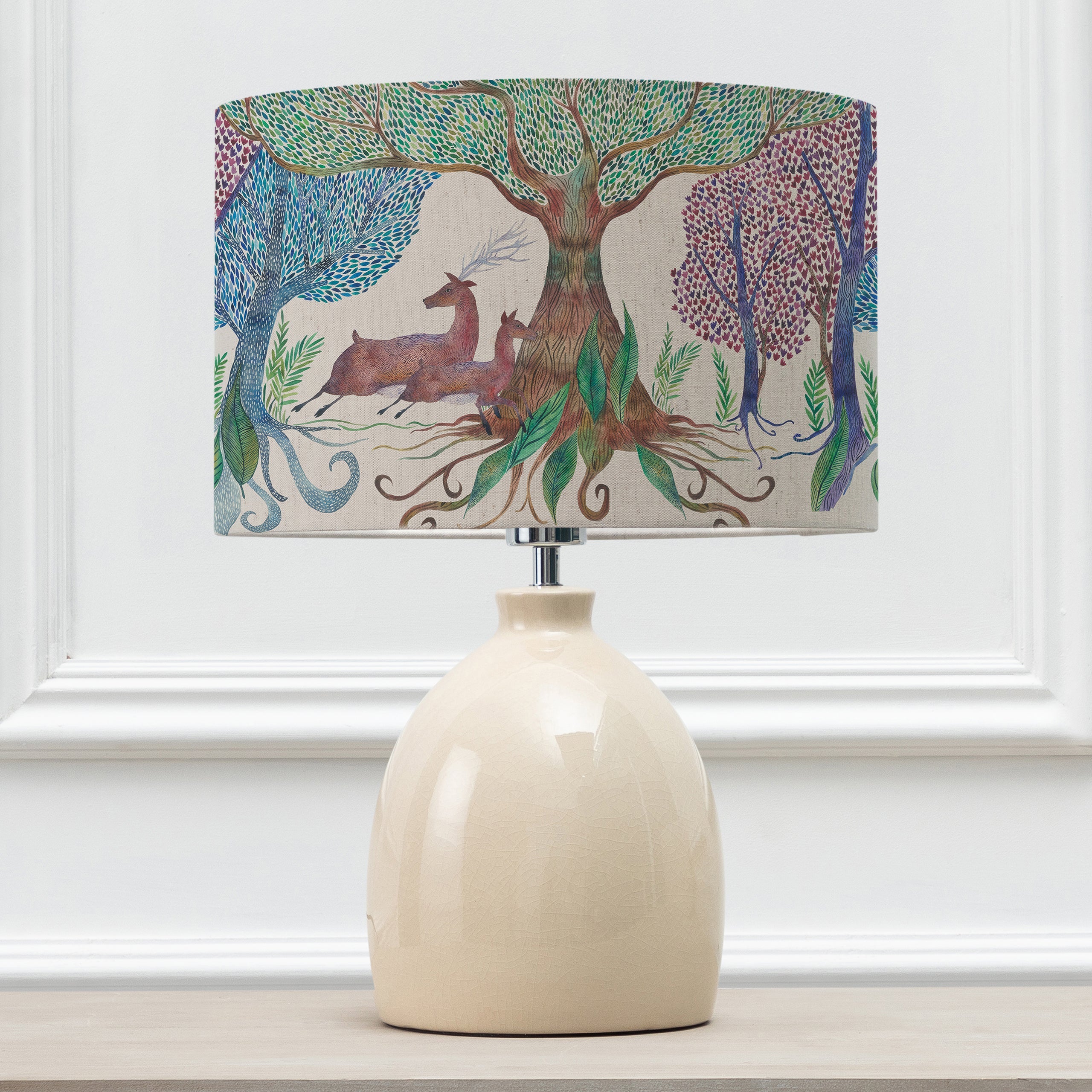 Willow Woods Eva & Leura Complete Table Lamp