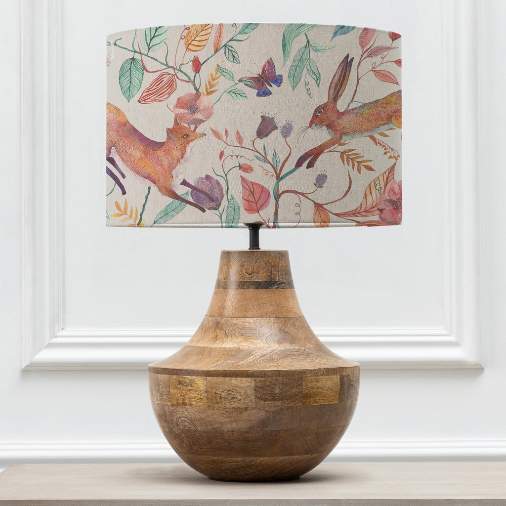 Leaping Into The Fauna Eva & Leven Complete Table Lamp