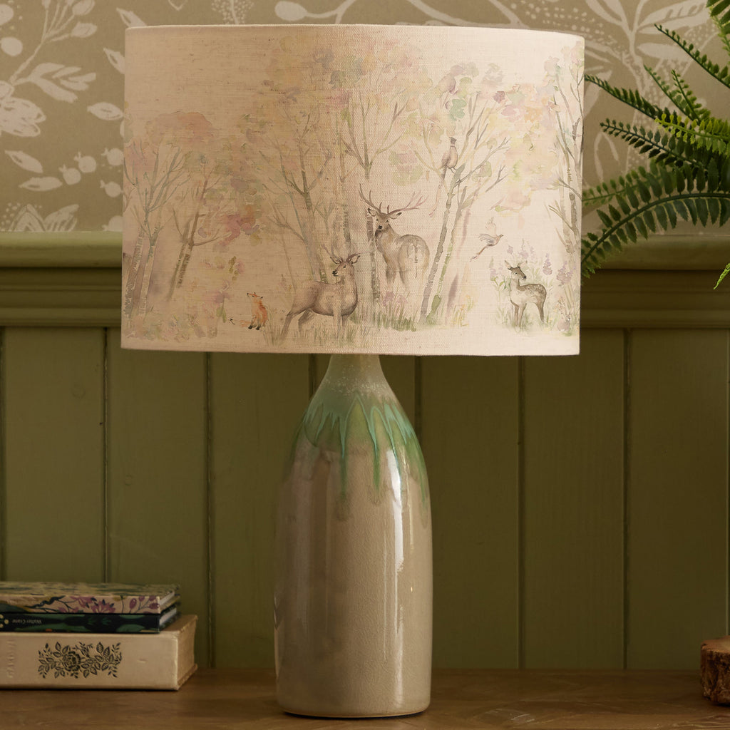 Enchanted Forest Eva & Narvi Complete Table Lamp