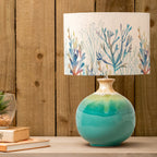 Coral Reef Eva & Neso Complete Table Lamp