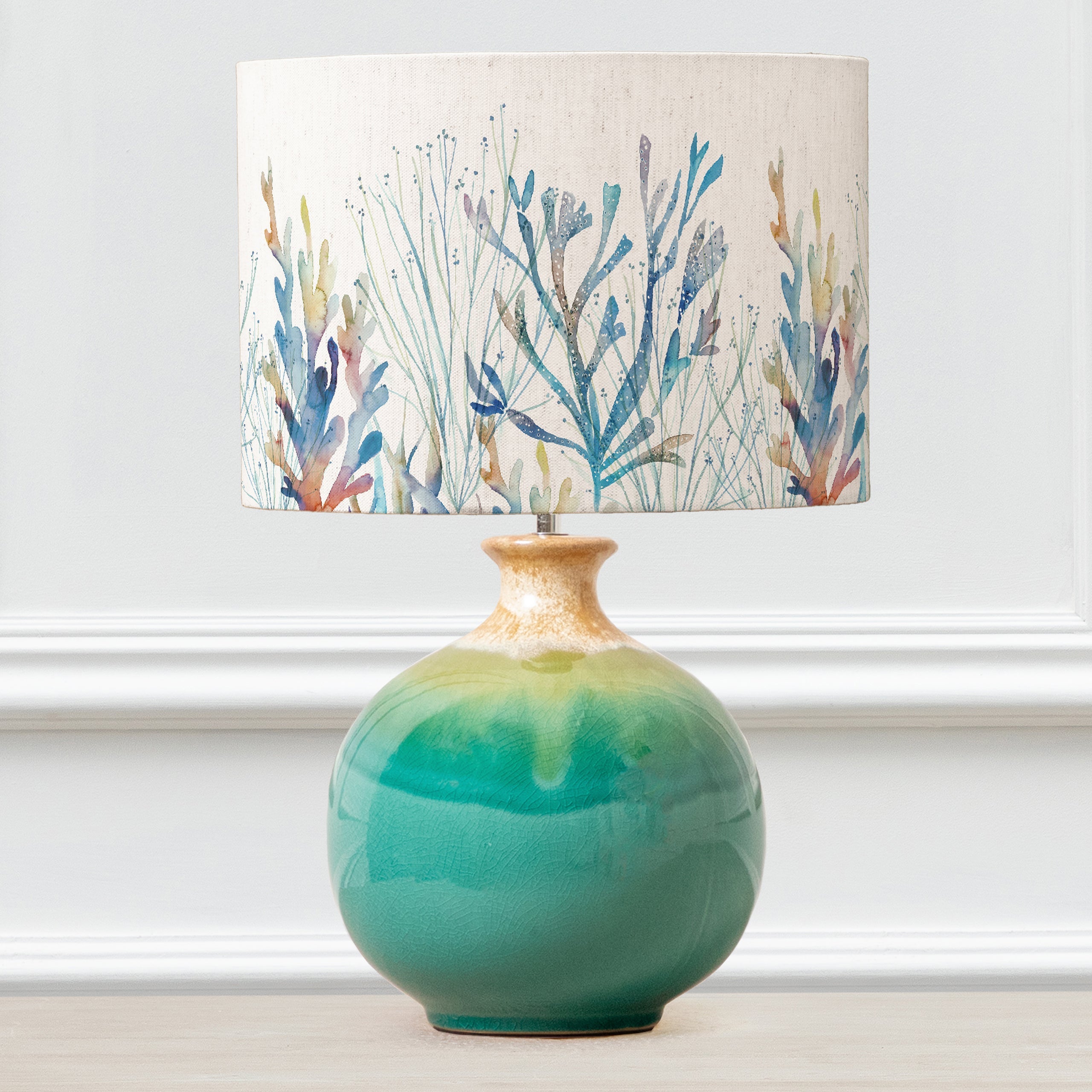 Coral Reef Eva & Neso Complete Table Lamp