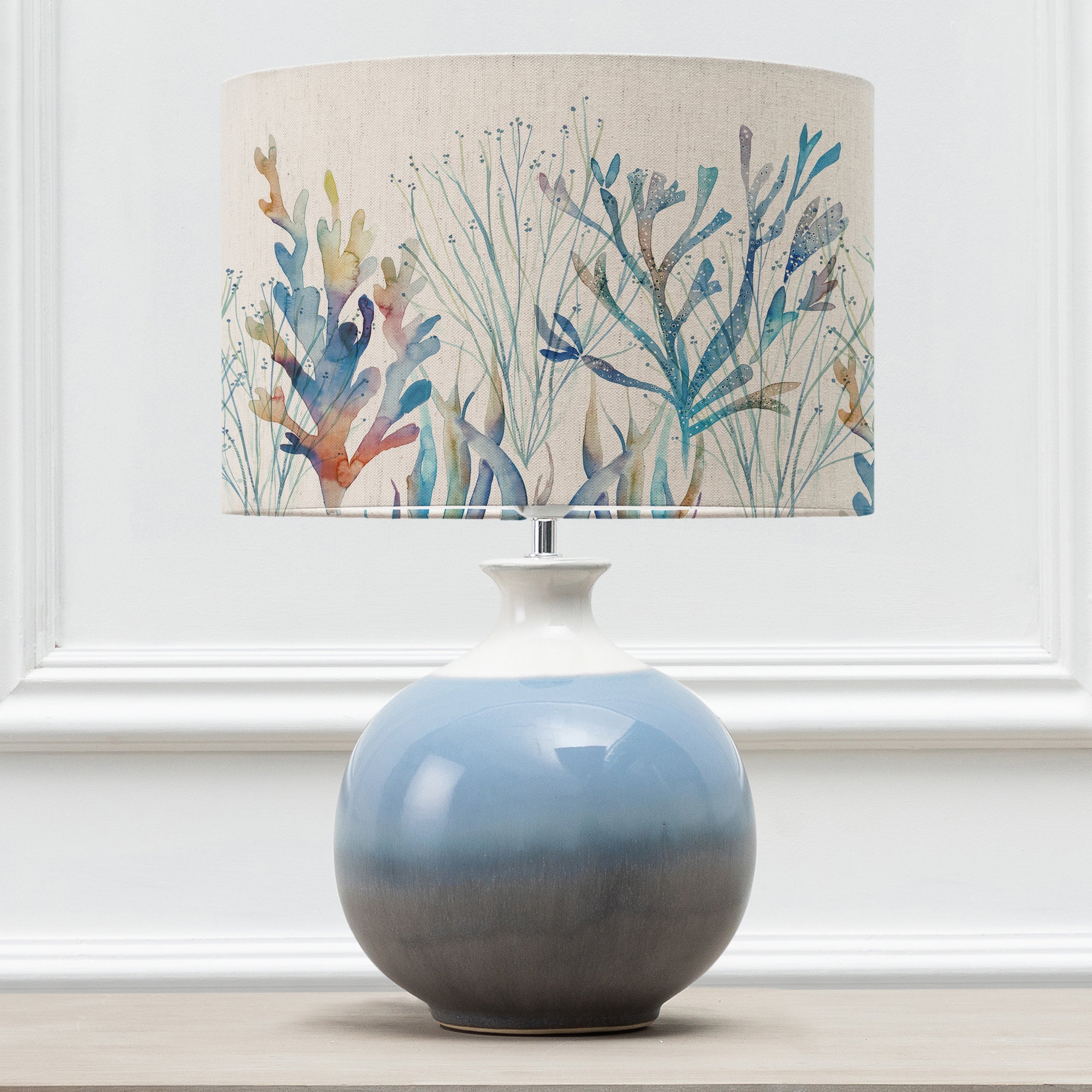 Coral Reef Eva & Neso Complete Table Lamp