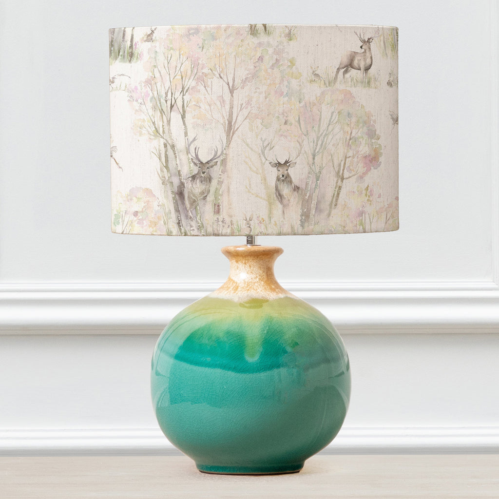 Enchanted Forest Eva & Neso Complete Table Lamp