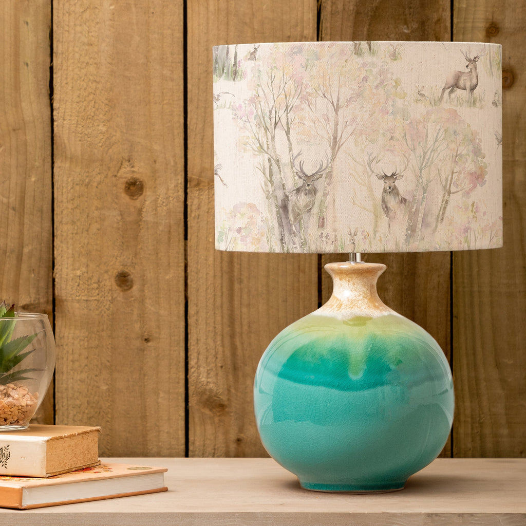 Enchanted Forest Eva & Neso Complete Table Lamp