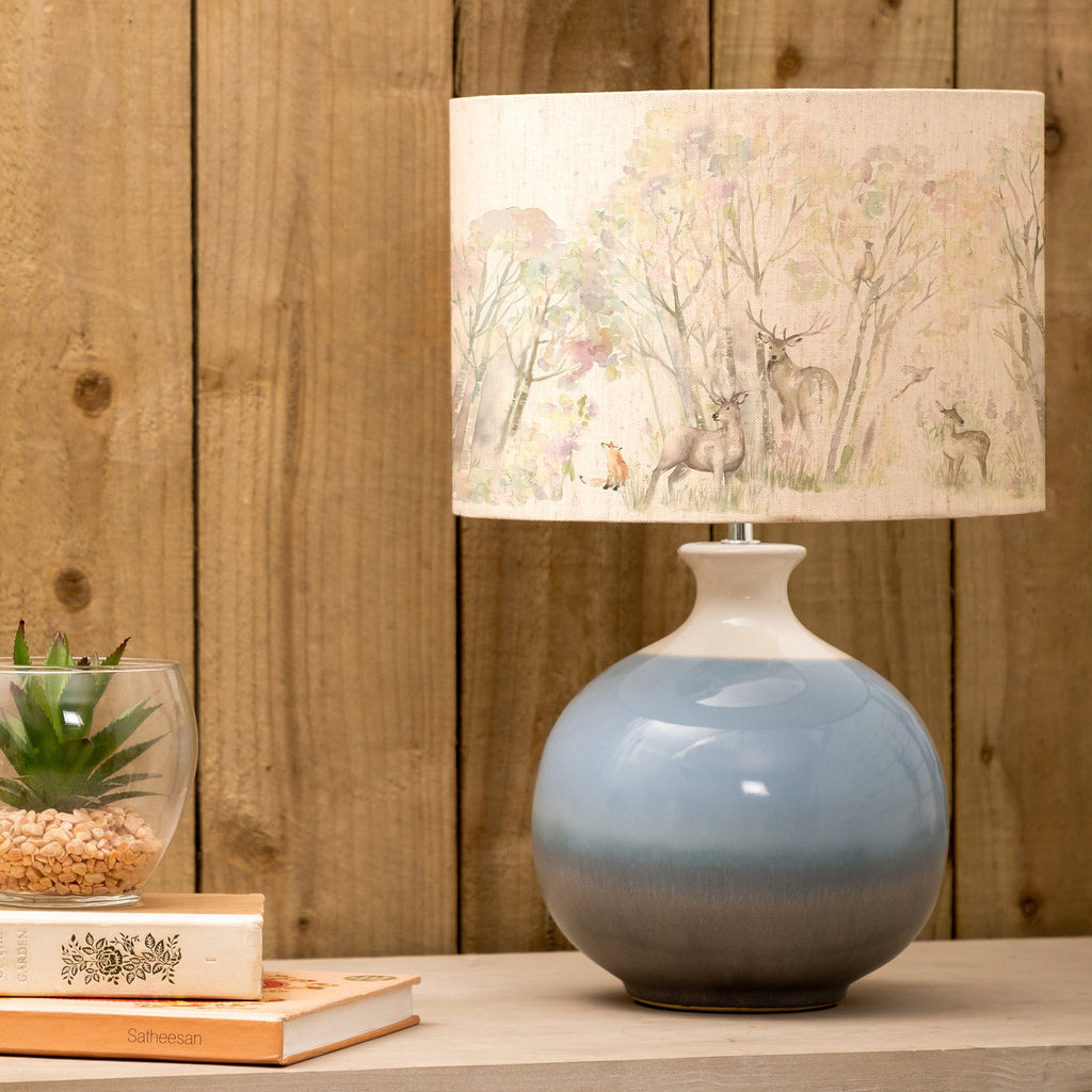 Enchanted Forest Eva & Neso Complete Table Lamp