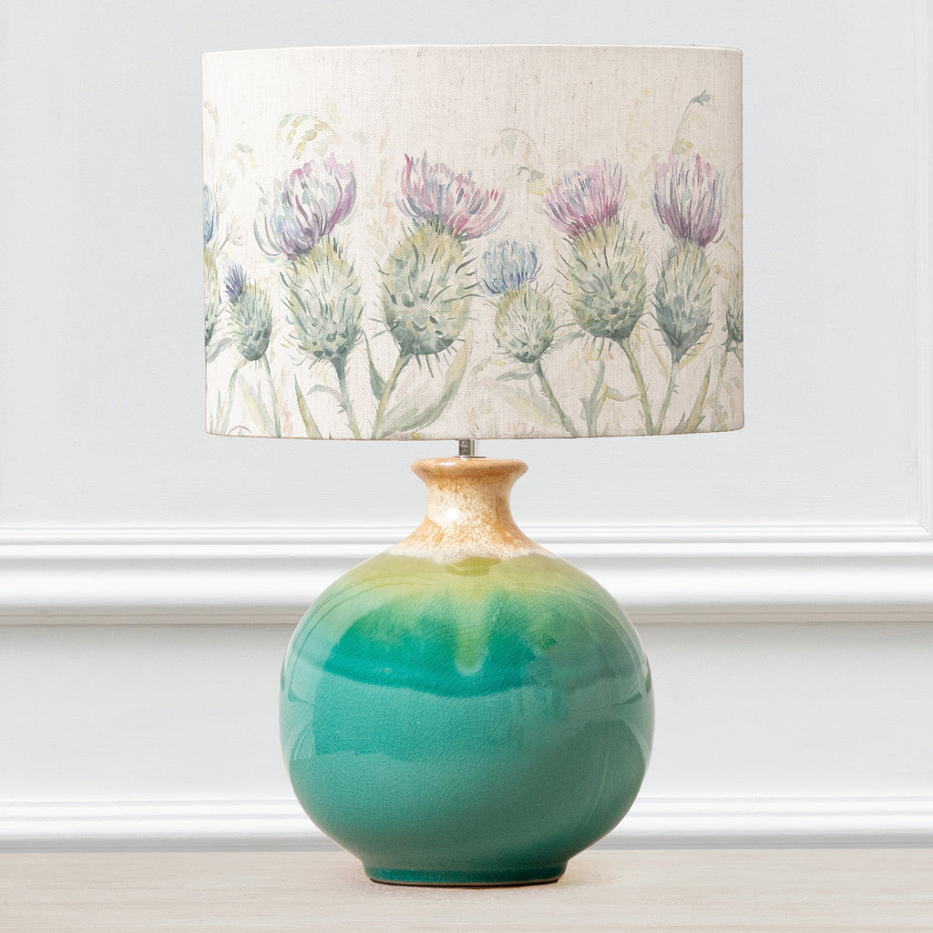 Thistle Glen Eva & Neso Complete Table Lamp