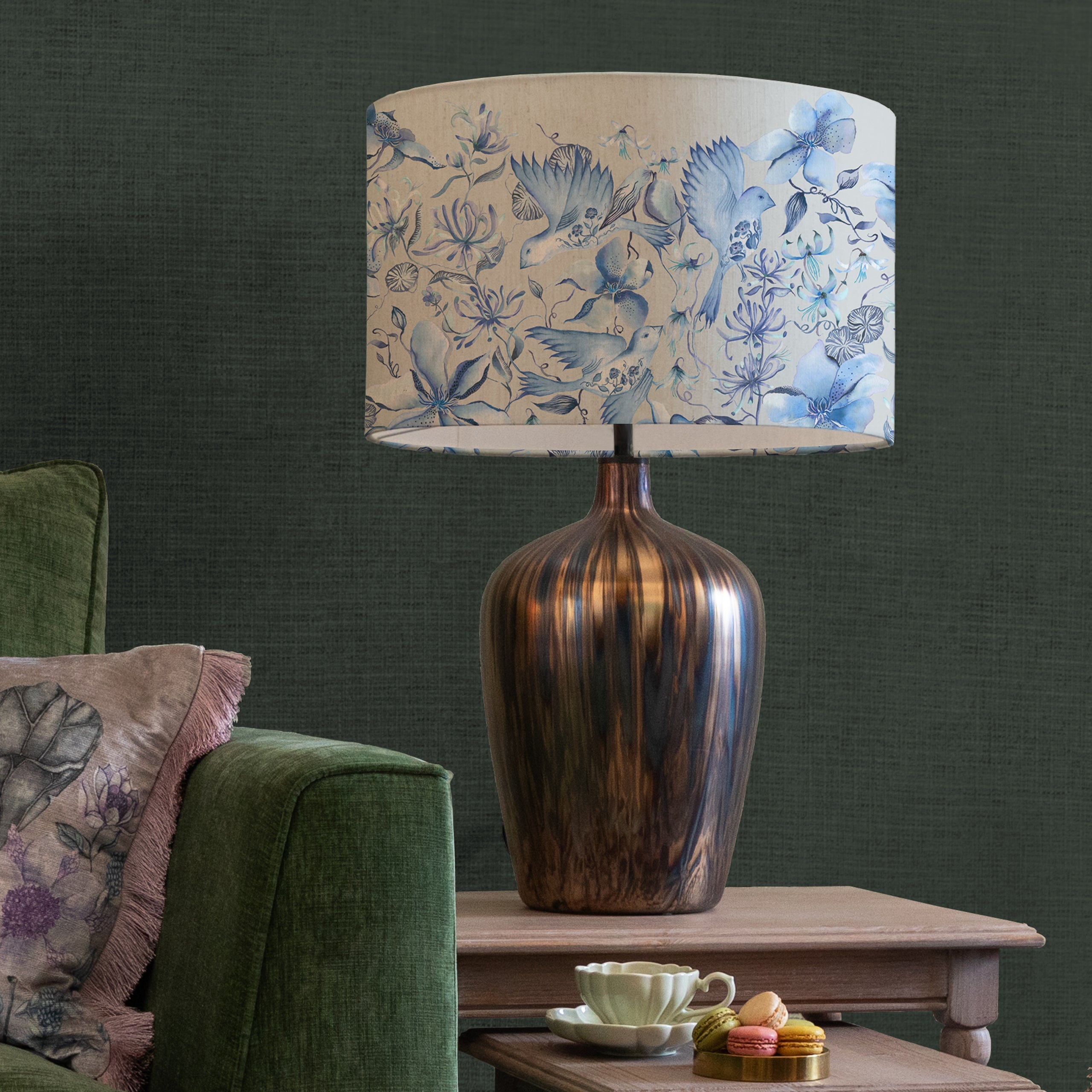 Floella Eva & Olywn Complete Table Lamp
