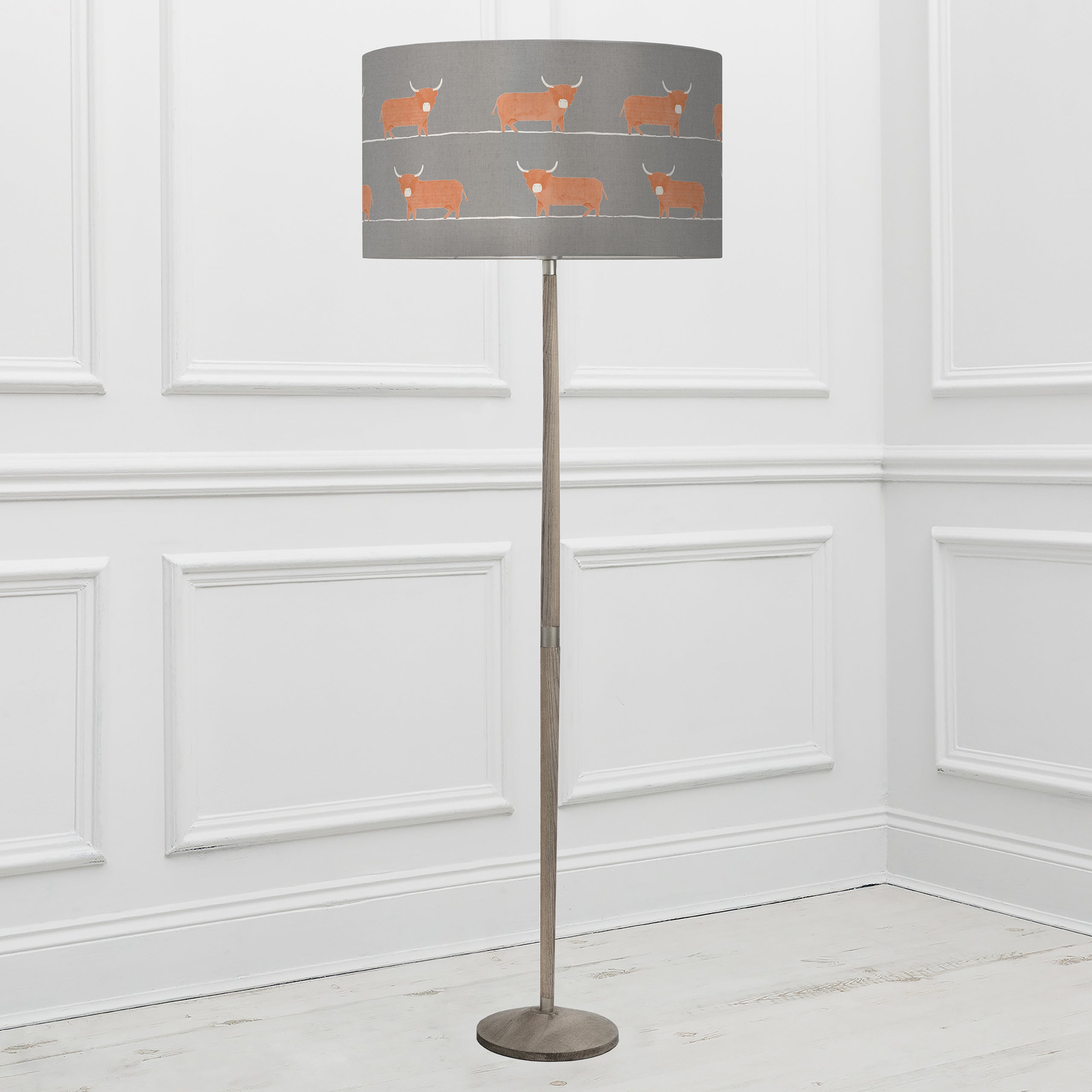 Dougal Eva & Solensis Complete Floor Lamp