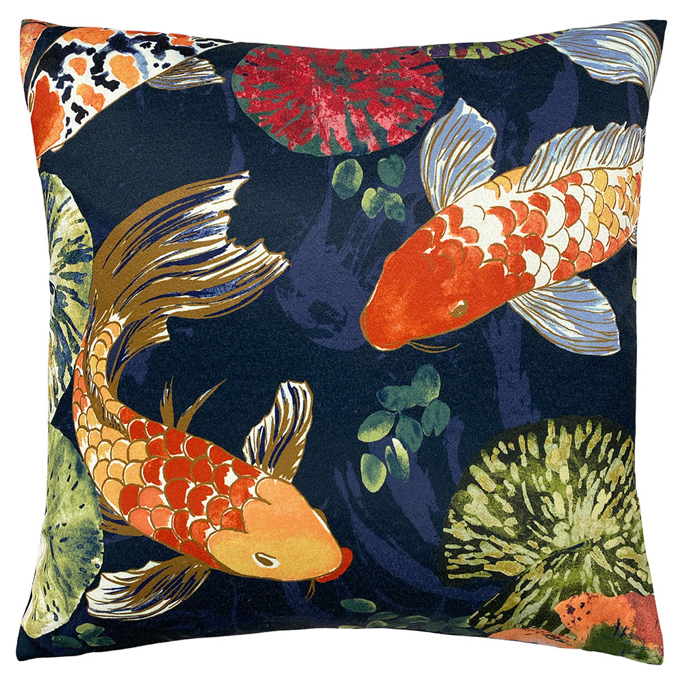 Koi Pond Cushion
