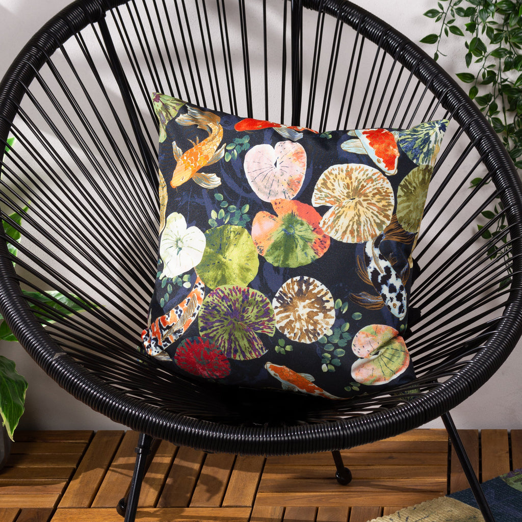Koi Pond Outdoor Cushion