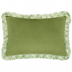 Krissa Block Printed Velvet Cushion