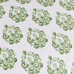 Krissa Block Printed Velvet Cushion