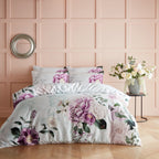 Krista Floral 100% Cotton Duvet Cover Set