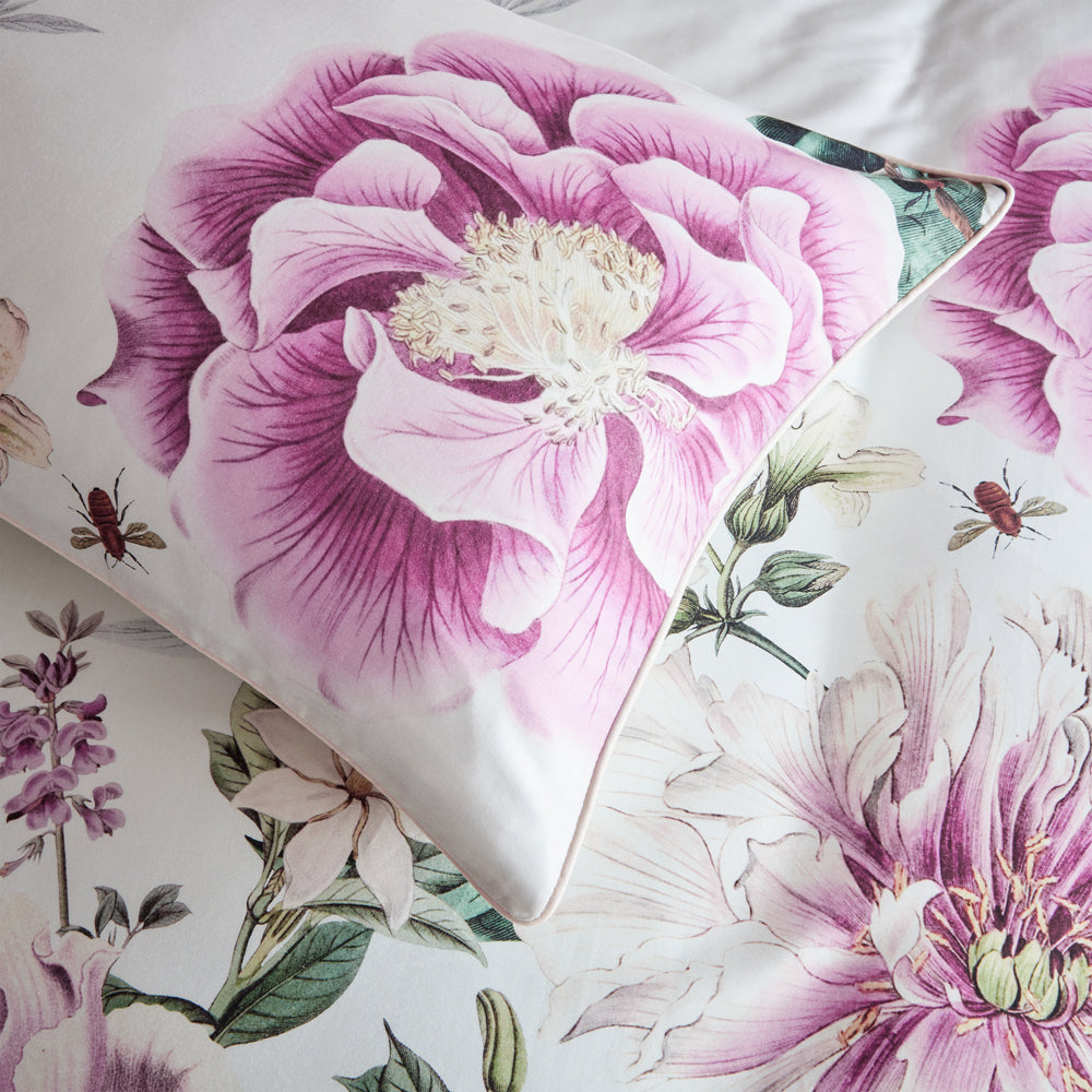 Krista Floral 100% Cotton Duvet Cover Set