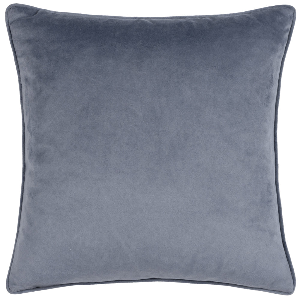Lanzo Cut Velvet Piped Cushion