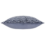 Lanzo Cut Velvet Piped Cushion