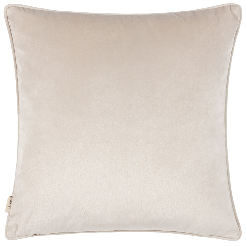 Lanzo Cut Velvet Piped Cushion