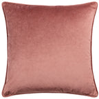 Lanzo Cut Velvet Piped Cushion