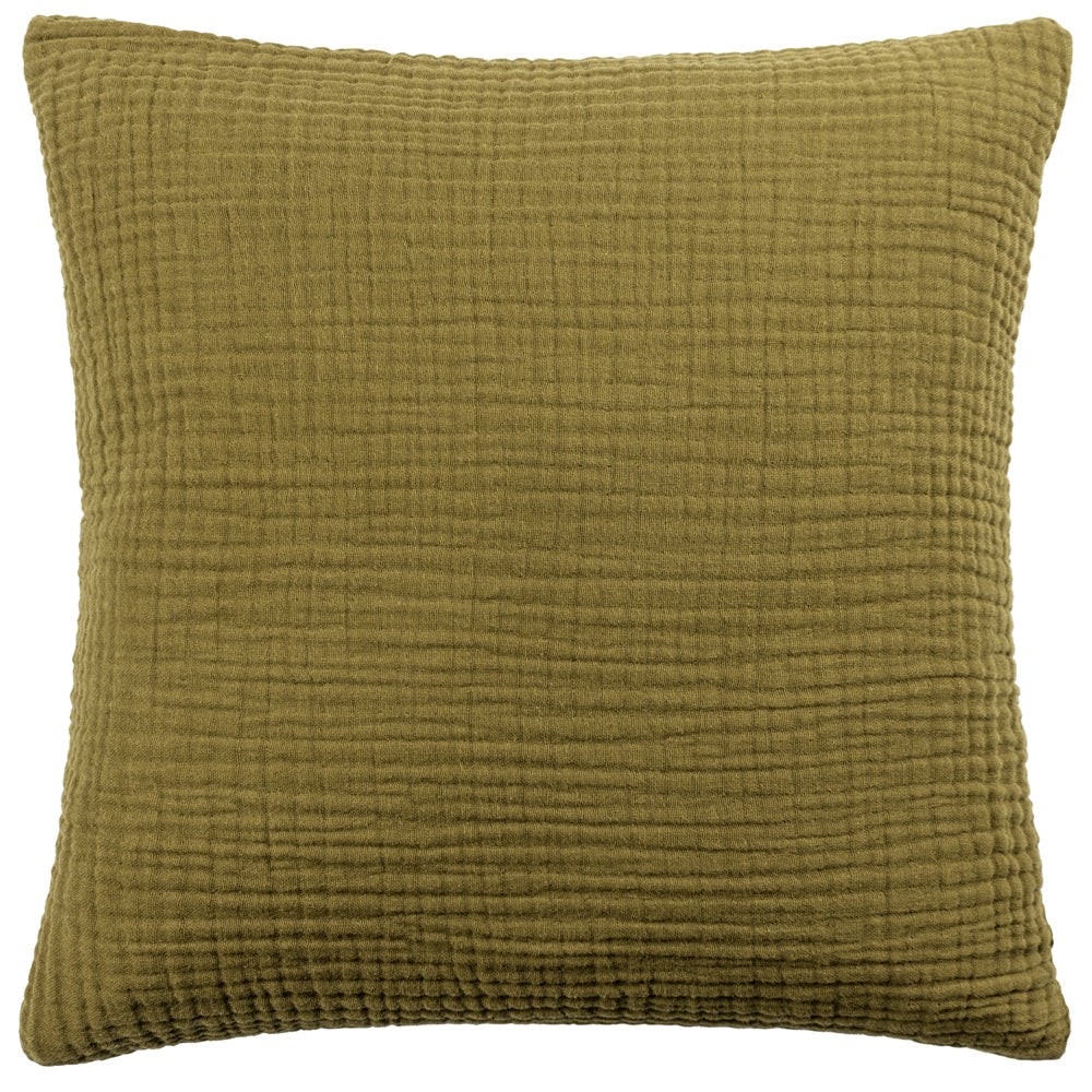 Lark Muslin Crinkle Cotton Cushion