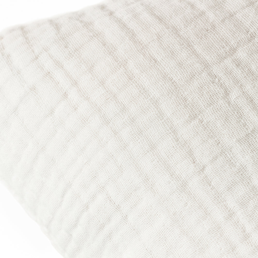 Lark Muslin Crinkle Cotton Cushion