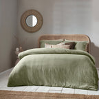 Lark Cotton Muslin Duvet Cover Set
